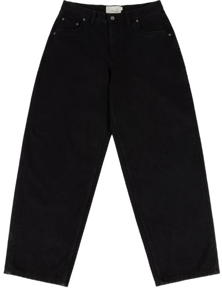 Dime Baggy Denim Pants / Black