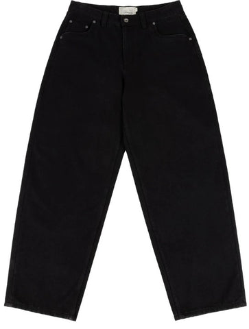 Dime Baggy Denim Pants / Black