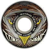 Bones Hawk Night Hawk Side Cut SPF 84B 60mm Wheels