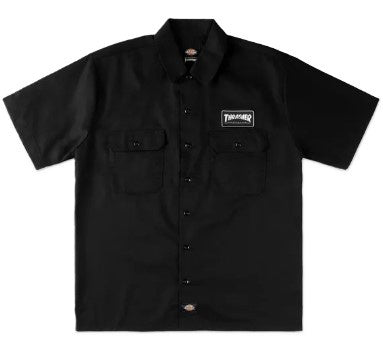 Dickies x Thrasher Work Shirt / Black