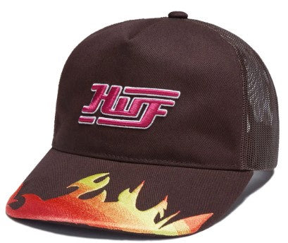 Huf Exhaust Trucker Hat / Bison.