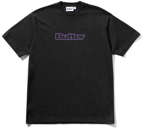 Butter Goods Radiant Logo Tee / Black