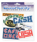 Cash Only Drop 15 Sticker 7 Pack