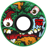 Santa Cruz Slime Balls Roskopp Face Two Reissue OG 78a 60mm Wheels / Green