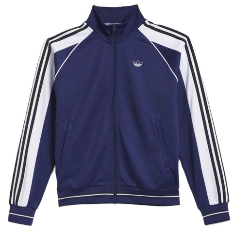 Adidas Tyshawn Track Jacket / Dark Blue / White / Black