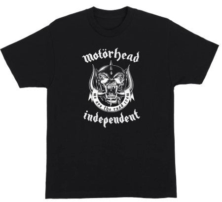 Independent x Motorhead Warpig Heavy weight Tee / Black