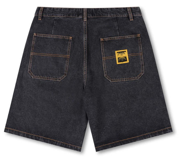 Former Reynolds 21 Denim Walkshorts / Washed Black