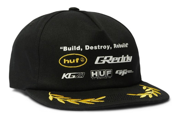 Huf x GReddy Team Hat / Black