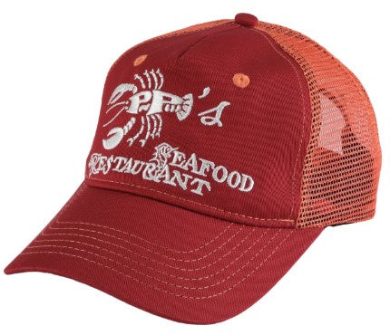 Passport Sea Food Staff Packers Hat / Lobster Red