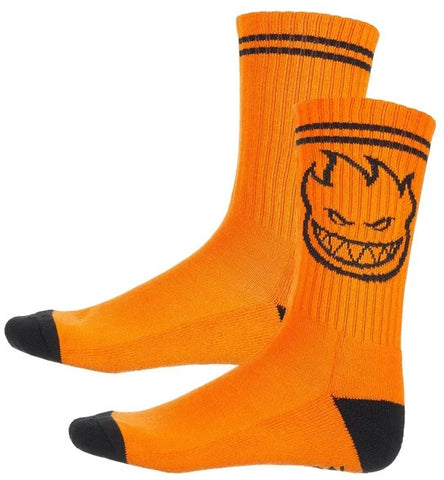 Spitfire Big Head Socks / Orange / Black