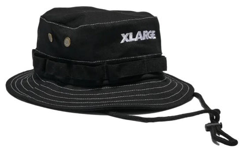 XLarge Italic Boonie Bucket Hat / Black