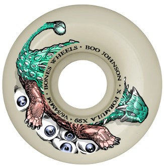 Bones Boo Dino Sortas X Formula V6 Widecut Wheels 99a 56mm
