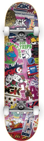 DGK Stick Up Pink Complete 7.5"