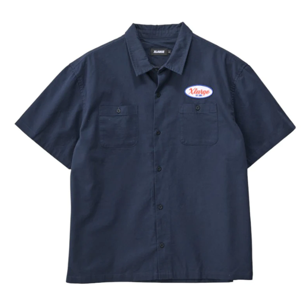 Xlarge Classic s/s Work Shirt / Navy