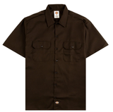 Dickies s/s Work Shirt / Dark Brown