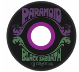 OJ x Black Sabbath Paranoid Super Juice Black 78A 60mm Wheels
