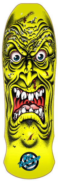 Santa Cruz Roskopp Face Reissue Deck 9.5" / Neon Yellow