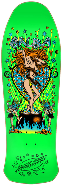 Santa Salba Witch Doctor Reissue Deck 10.4 / Neon Green