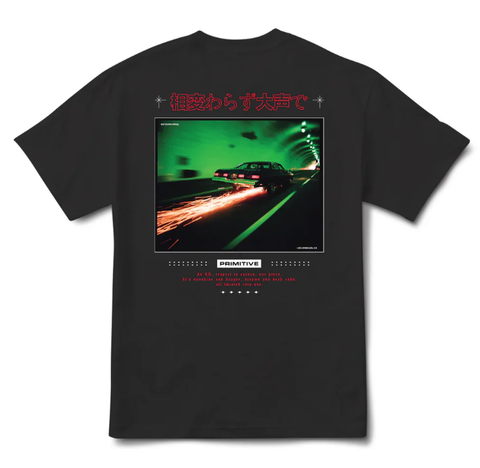 Primitive Scrape Heavy Weight Tee / Black
