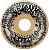 Spitfire T Funk Raw Radial Full F4 Wheels 97a 54mm