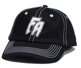 Fucking Awesome Seduction Contrast Stitch 6 Panel Hat / Black