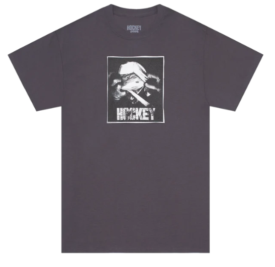 Hockey Shed Tee / Charcoal