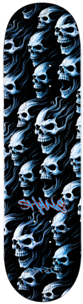 April O'Neil Full Dead Black Dip Deck 8.25"