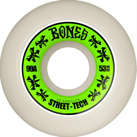 Bones STF V5 Sidecut Wheels 99a 53mm