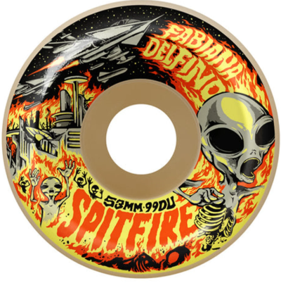 Spitfire Fabiana Ivasion Conical Full F4 Wheels 99a 53mm
