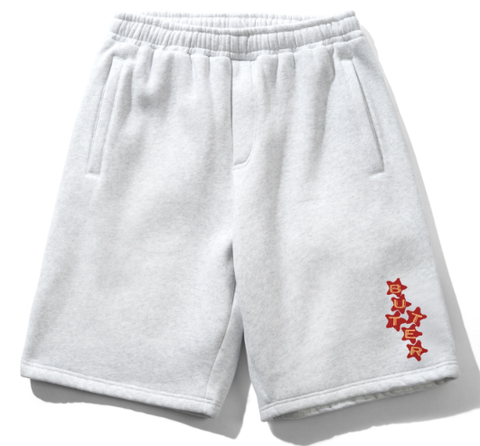 Butter Goods Stars Fleece Shorts / Ash