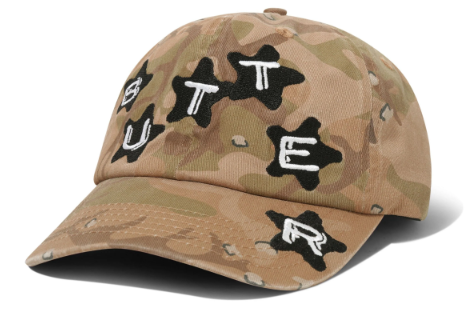 Butter Goods Stars 6 Panel Hat / Camo