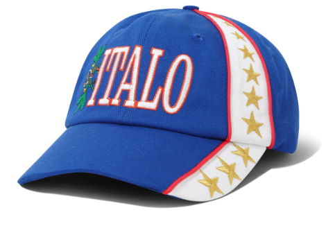 Butter Goods Italo 6 Panel Hat / Blue