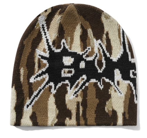 Butter Goods Nail Skully Beanie / Frog Camo