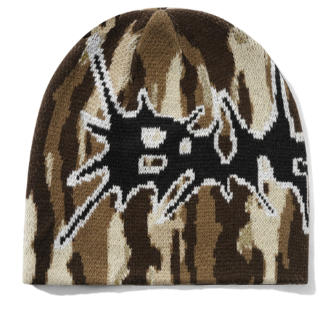 Butter Goods Nail Skully Beanie / Frog Camo