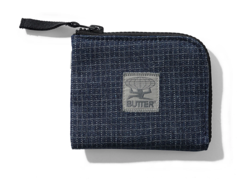 Butter Goods Zip Wallet / Denim