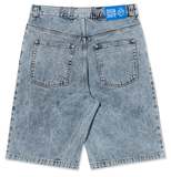 Polar Big Boy Denim Shorts / Heavy Washed Blue