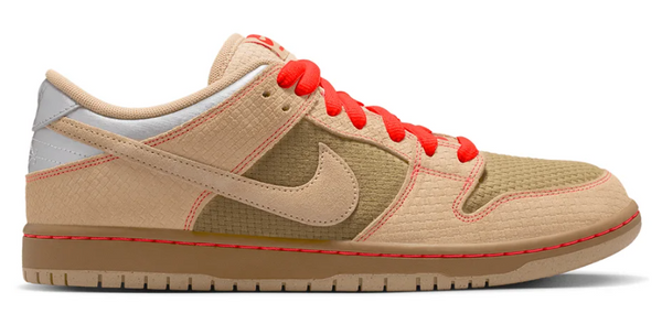 Nike SB Dunk Low Pro Som Tum / Canvas / Vachetta Tan / Beige