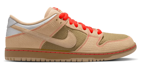Nike SB Dunk Low Pro Som Tum / Canvas / Vachetta Tan / Beige