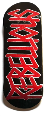 Rebel Rebellious Fingerboard Deck 34mm