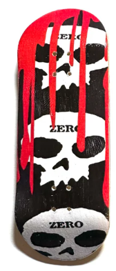 Rebel Zero Skull Fingerboard Deck 34mm