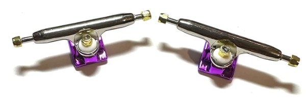 Rebel Fingerboard G2 Purple Trucks 34mm