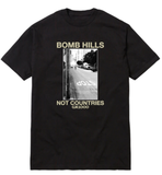 GX1000 Bomb Hills Not Countries Tee / Black / Tan