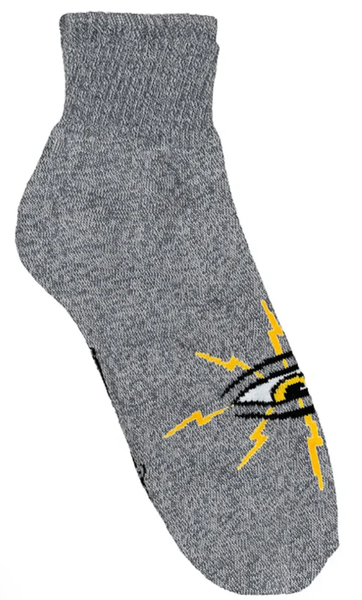 Toy Machine Lightning Eye Socks / Grey