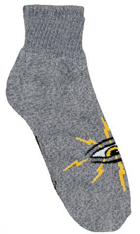 Toy Machine Lightning Eye Socks / Grey