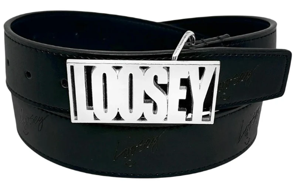 Loosey Bold Buckle Belt / Black