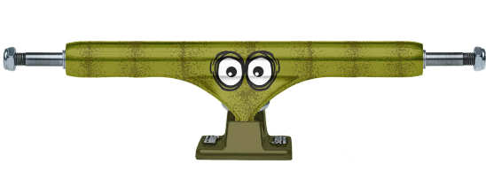 Slappy ST1 Hollow Pickle Trucks (9.5")