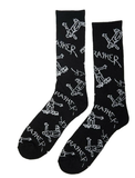 Thrasher Gonz Logo Socks / Black / OSFM