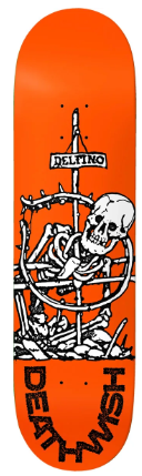 Deathwish Pro Pedro Delfino Cross Deck 8.25"