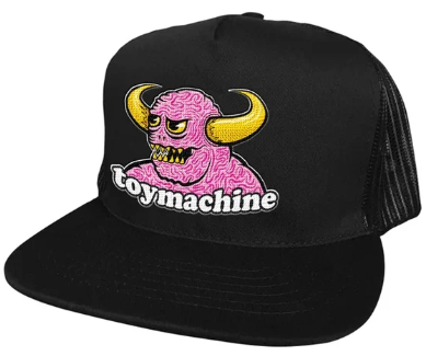 Toy Machine Brain Monster Hat / Black