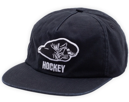 Hockey Broken Hat / Black